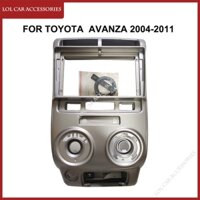 9 Inch Fascia Cho TOYOTA Avanza 2004-2011 Đài Phát Thanh Ô Tô Android MP5 Bảng Điều Khiển Máy Nghe Nhạc Khung 2din Đầu Đơn Vị Stereo Dash Cover