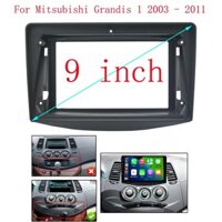 9 Inch Khung Xe Fascia Android Âm Thanh Lắp Adapter Dash Viền Bộ Dành Cho Mitsubishi Grandis 2003-2011