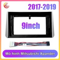 9 inch Màn hình Android ô tô cho Mitsubishi Xpander/2017-2019 (9 inch) khung mặt và dây nguồn，2 DIN