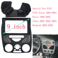 9 Inch Xe Fascia Cho FIAT Siena / Palio 1996-2004 / Albea / Cuối Tuần Video Bảng Điều Khiển Trình Phát Âm Thanh Dash 2 Din Khung Bảng Điều Khiển Gắn KitM