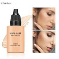 9 Màu Kem Nền Dạng Lỏng Bảo Vệ Toàn Diện Chống Thấm Nước Kiểm Soát Dầu Lâu Dài Kem Che Khuyết Điểm Cho Sẹo Mụn Quầng Thâm Tự Nhiên Mặt Căn Cứ 16ml