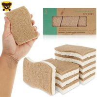 9 Miếng Bọt Biển Tự Nhiên Chống Trầy Xước Chà Bọt Biển Làm Sạch Hiệu Quả Chà Miếng Lót SHOPCYC9593
