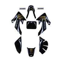 9 Miếng Dán Đồ Họa Decal CRF50 XR50 Cho Xe Máy Honda Bụi Bẩn Hố Xe Đạp SSR