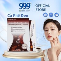 9 YOUNG-BASIC Cà Phê Hòa Tan Đen 3in1 King Coffee Espresso Cafe cà phê đen không đường Phù Hợp Cho Nhũng Người Có Chế Độ