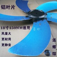 [90% Đánh giá Tích cực] Quạt Điện Quạt Sàn Quạt Bàn Quạt Gió Lớn Phụ Kiện Quạt Điện 18 Inch 450mm 5 Cánh Quạt Kim Loại Nhôm Lớn Xoay