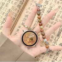 [90% Đánh giá Tích cực] Tương thích với dây đeo Huawei GT4, Đồng hồ Saturn mạ vàng phong cách Trung Quốc mới, Vòng tay nữ GT3 sáng tạo, mùa hè CMSE