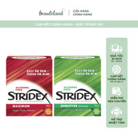 (90 miếng) Pads tẩy da chết, hỗ trợ giảm mụn Stridex Daily Care Acne Pads with Salicylic Acid, Maximum Strength