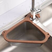 90% Tỷ Lệ Khen ngợi Bồn Rửa Inox Giỏ Thoát Nước Nhà Bếp Còn Lại Lọc Dụng Cụ Tiện Dụng Tam Giác Rửa Bát Lưới Thoát Nước Kệ