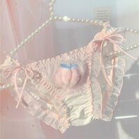 90% Tỷ Lệ Khen ngợi Đào Nhật Bản Ngọt Ngào Dễ Thương Cô Gái Nguyên Chất Desire Nữ 2023 Quần Lót Dâu Tây Nữ Ren Cả Hai Mặt Có Thể Giải Pháp 25.2.27