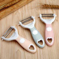 90% Tỷ lệ khen ngợi Thép không gỉ Nhà bếp Nhựa Đa chức năng Dao bóc vỏ Dao bào dưa Dụng cụ bào rau quả Dao gọt vỏ táo 3.24d