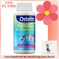 90 Viên nhai Ostelin Kids bổ sung Calcium & Vitamin D3 cho bé