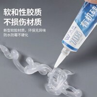 [9000 Lời khen ngợi của mọi người] Keo silicon cấp thực phẩm An toàn Không độc hại Thân thiện với môi trường Trong suốt Mềm mại Cao Chịu nhiệt độ thấp Nhanh khô Chống thấm nước