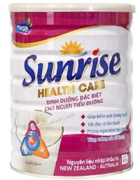 [900gr/hộp] Sữa Sunrise Health Care dinh dưỡng dành cho người tiểu đường date T11/2023