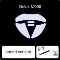 [9039] 1 Bộ Tấm trượt Chuột ultraglide cho Delux M900 / M900 Pro điều khiển giảm thanh tốc độ đế chuột phiên bản Băng Chuột PTFE lướt