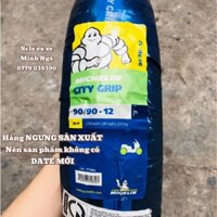 (90/90-12 TL) Vỏ xe Michelin City Grip 90/90-12 TL cho xe tay ga - Vỏ không ruột