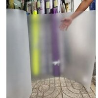 (90cm × 210cm/tấm) Tấm nhựa mờ PP- Xuyên đèn, Tản sáng. 2 mặt nhám dầy 0.5mm(5zem)