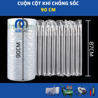 [90cm] Cuộn100M ,50m Bao bì túi nilon bọc khí, cột khí bơm hơi chống sốc Airpac đóng gói, bọc hàng dễ vỡ kích thước 90cm