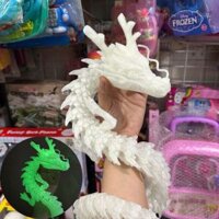 (90cm) Đồ chơi mô hình Rồng 3D loại lớn Rồng phát sáng mô hình đồ chơi trẻ em