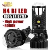 90w H4 Bóng Đèn Mini Bi LED Ống Kính Máy Chiếu Canbus 30000LM Đèn Pha Không Quạt Cho Ô Tô / Xe Máy Kép Cao Thấp Chùm 9-32V Cắm & Chạy