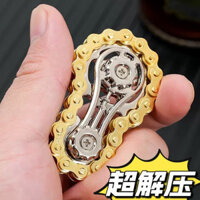 9125 Người Bộ Sưu Tập Giải Nén Ngón Tay Dây Xích Bánh Đà Fidget Spinner Dây Xích Boredom Giải Nén Gear Kim Loại Máy Móc Đồ Chơi 25.3.18