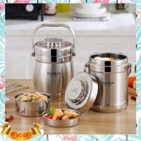 (9169) Cặp lồng Inox 304 1,6L XIANBAO Chính Hãng- cặp lồng giữ nhiệt siêu bền giá tốt . giá si