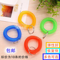✨917 Người Khen ngợi Nhựa Lò Xo Tay Vòng Xông Hơi Tay Tấm Số Tấm Cuộn Dây Bơi Nhớ Có Thể Thu Vào Vòng Tay Chìa Khóa Chuỗi 25.2.24