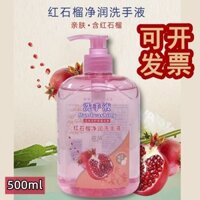 [92% Đánh giá Tích cực] Nước rửa tay hoa 500ml Dầu cây trà hồng lựu đỏ Camellia lâu trôi tươi mát nhẹ nhàng có hóa đơn UAXK
