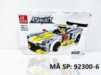 92300-6 HỘP LOGO RÁP XE ĐUA CÓ NGƯỜI 186 MIẾNG Asphalt (JIE STAR) C8R
