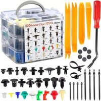 925 Chiếc Xe Đẩy Giữ Kẹp Với Bấm Kim Loại Tháo Bảng Điều Khiển Cửa Viền Kẹp Bộ Chốt Tự Động Phân Loại Cho Hầu Hết Các Ô Tô