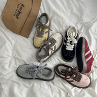 [929 Yêu Thích] Giày tập luyện Đức retro Mỹ cho phụ nữ 2024 mùa hè mới đa năng giày niche nguyên bản giày thể thao thoáng khí phong cách Hồng Kông