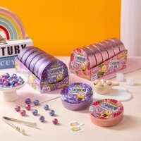 [93% Đánh giá Tích cực] Kẹo nhai nhảy thông minh Egg Party hộp sắt hương dâu hương nho nhân nhồi kẹo giải trí nổi tiếng internet 86g JD0G