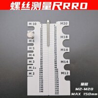 [93% Đánh giá Tích cực] Thước Đo Vít PRO Công Cụ Đo Vít Chất Liệu Nhựa PETG DTFN