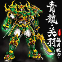 93% Tỷ Lệ Khen ngợi Bốn Khối Xây Dựng Quái Vật Thần Thoại Tương Thích Lego Trắng Hổ Mecha Biến Đổi Robot Rồng Xanh Suzaku King Kong Hình Mẫu Nam