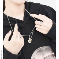 93% Tỷ Lệ Khen ngợi Đàn Guitar Điện Rock Punk Niche Vòng Cổ Nữ Ban Nhạc Zhang Zeyu Hip Hop Mặt Dây Chuyền Trang Sức Nam20250301
