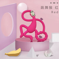 [93% Tỷ lệ khen ngợi] Phù hợp với khỉ Miếng dán răng hàm bằng silicon cho bé nhai kẹo cao su Đồ chơi cắn cho bé Le Ke Luộc răng hàm dính Dụng cụ tiện dụng