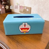 [93% Tỷ lệ khen ngợi] Tinkerbell Mèo Gấu Nâu Hộp Khăn Giấy Ô Tô Dễ Thương Phòng Khách Phòng Ngủ Khách sạn Hộp Giấy Đôrêmon Hộp Giấy Dài