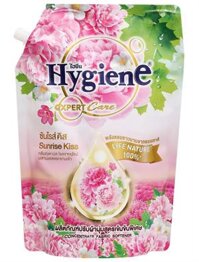 938) HYGIENE NƯỚC XÃ VẢI ĐẬM ĐẶC NATURE BOOSTER, MÀU HỒNG 2000ML - Túi