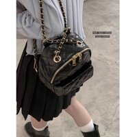 [943 Yêu thích] XUANSHANG 2024 Thời trang mùa hè mới, túi xách nhỏ phong cách Chanel, túi xách dây chuyền bông cho phụ nữ, túi xách cao cấp thường ngày 2.23 SIGC