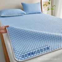 [949 Đánh giá tích cực] Thảm làm mát mùa hè Doudou, phong cách Ins, ga trải giường đơn, cho một người, ký túc xá sinh viên, sử dụng đôi, bộ ba món, thảm mềm điều hòa