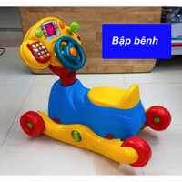 95% Bộ xe Vtech 3 trong 1 – Bàn lái ô tô - Bập bênh - Xe chòi chân Vtech Grow and Go Ride On