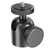 [95% Đánh giá Tích cực] Gimbal hợp kim nhôm, lỗ vít 1/4, xoay 3/8, phụ kiện chân máy camera chiếu 360 độ cho phát trực tiếp