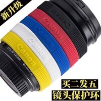 95% Tỷ Lệ Khen ngợi Bảo Vệ Ống Kính Máy Ảnh Vòng Cao Su Canon SLR 24-70 24-105 16-35 70-200 Ống Kính Viền Da Vòng 3.28