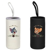 95% Tỷ Lệ Khen ngợi Màu Đen Hoạt Hình Giữ Nhiệt Cốc Vỏ Bảo Vệ Đa Năng Chống bỏng Di Động Chống Sốc Cách Nhiệt Di Động Thủy Tinh Trà Cốc Bao Cốc Cốc 0303