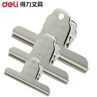 9531 Kẹp inox DELI 145mm Màu bạc 4 cái/túi