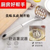 96% Tỷ lệ khen ngợi Báo chí Thép không gỉ 304 Khoai tây băm nhỏ Khoai lang Bí ngô Khoai lang Xay Thìa nghiền Núi Minced 25.3.19