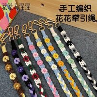 96% Tỷ Lệ Khen ngợi Dây Xích Chó Dệt Tay Dây Xích Hoa Chó Nhỏ Đi Bộ Dây Xích Chó Mèo Bichon Teddy