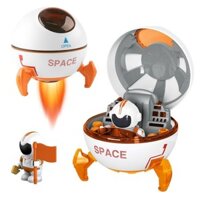 96% Tỷ lệ khen ngợi Tàu vũ trụ có người lái Tên lửa không gian Phi hành gia Mô hình tên lửa Đồ chơi búp bê lắp ráp PZ328