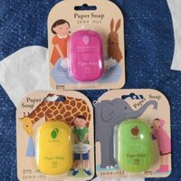 97% Đánh giá tích cực Xà phòng giấy du lịch ngoài trời Xà phòng dùng một lần Tấm xà phòng mini cho sinh viên Rửa tay thơm kháng khuẩn phòng tắm/3.3
