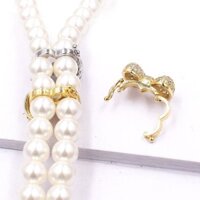 ✨97% Tỷ Lệ Khen ngợi 925 Bạc Nơ Kẹp Khóa Vòng Cổ Kết Nối Khóa Đôi Khóa Bạc Đầu Vòng Cổ Khóa Vòng Tay Khóa Tự Làm Phụ Kiện 2.27-2025