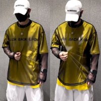 97% Tỷ Lệ Khen ngợi Mùa Hè Gạc Top Nam Hợp Thời Trang Rời Trong Suốt Áo Khoác Dài Tay Nhẹ Rỗng Chống Nắng Áo Thun 25.3.4